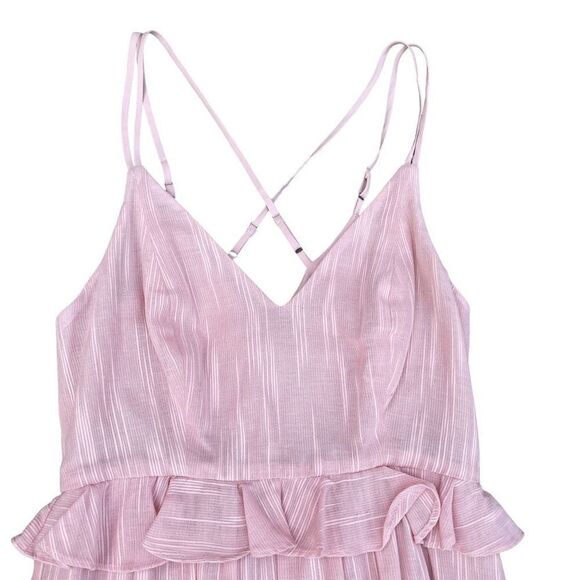 BCBGeneration Dress Prink Ruffle Size 4 NWT - Picture 4 of 5